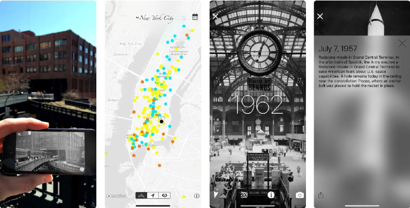  #应用限免  软件名称：Déjà Vu Photos  支持平台：#iOS 18.0+  软件价格：￥15.00 -> ¥0.00  软件简介：基于增强现实的时间旅行应用，带您探索城市历史