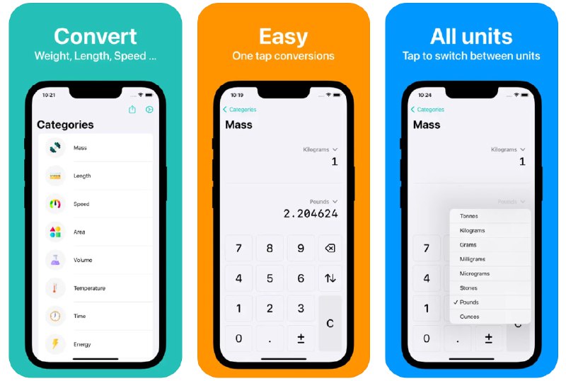  #应用限免  软件名称：Conversion Calculator - Metric  支持平台：#iOS 17.0+  软件价格：内购限免  软件简介：一款单位换算应用，可以帮助您轻松地在英制和公制单位之间进行转换，涵盖了长度、重量、体积、温度等多个单位类别，适合专业人士、学生、旅行者使用  软件下载：点击下载 频道    群聊    投稿    商务