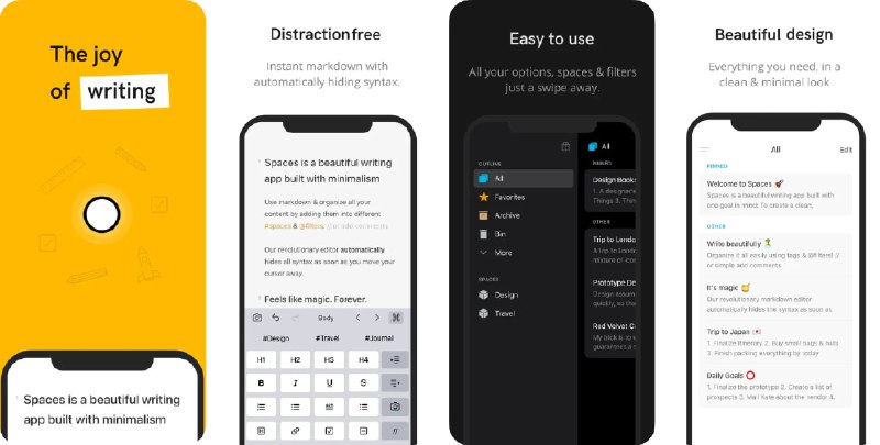  #应用限免  软件名称：Spaces - 笔记 & 备忘录  支持平台：#iOS 15.6+  软件价格：内购限免  软件简介：一款创新的Markdown笔记应用，采用智能标签分类系统
