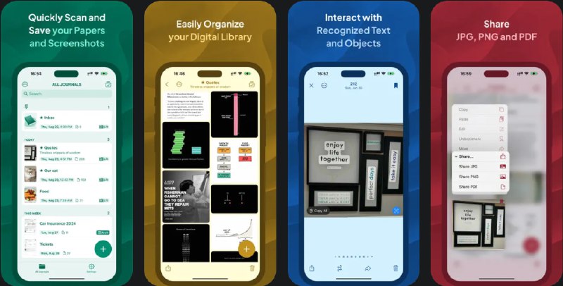 #应用限免  软件名称：Journal Mate  支持平台：#iOS 16.0+  软件价格：¥22.00 -> ¥0.00  软件简介：一款方便的扫描仪和灵活的存储库，可以帮助你整理笔记、图片和截图