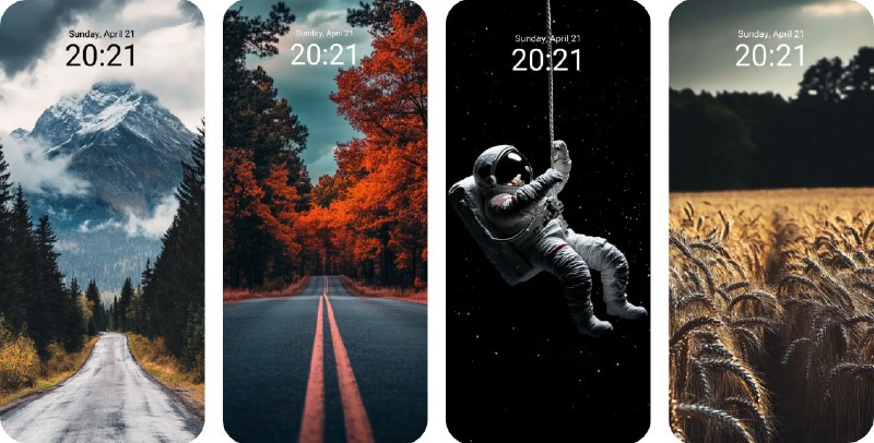  #应用限免  软件名称：Wallpaper 4K & HD Backgrounds  支持平台：#iOS 12.0+  软件价格：￥22.00 -> ¥0.00  软件简介：一款壁纸应用，应用内收录了丰富多样的精美壁纸，涵盖自然风光、抽象艺术、城市风景及极简设计等多种风格，满足不同用户的个性审美