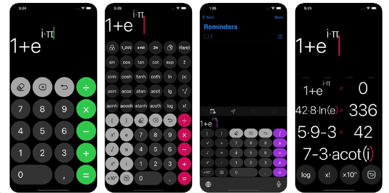  #优质应用  软件名称：UniCount  支持平台：#iOS 13.0+  软件价格：免费  软件简介：一款支持复杂计算的科学计算器，它能够处理分数、指数、各种次方根的计算，并且包含各种三角函数