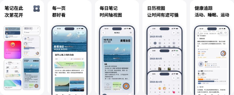  #应用限免  软件名称：Bloomnote不录 - 笔记与日记备忘  支持平台：#iOS 18.1+  软件价格：美区点击链接兑换订阅，国区无效  软件简介：一款创新的笔记与日记应用，支持心情、语音、公式、代码、扫描等多种内容记录