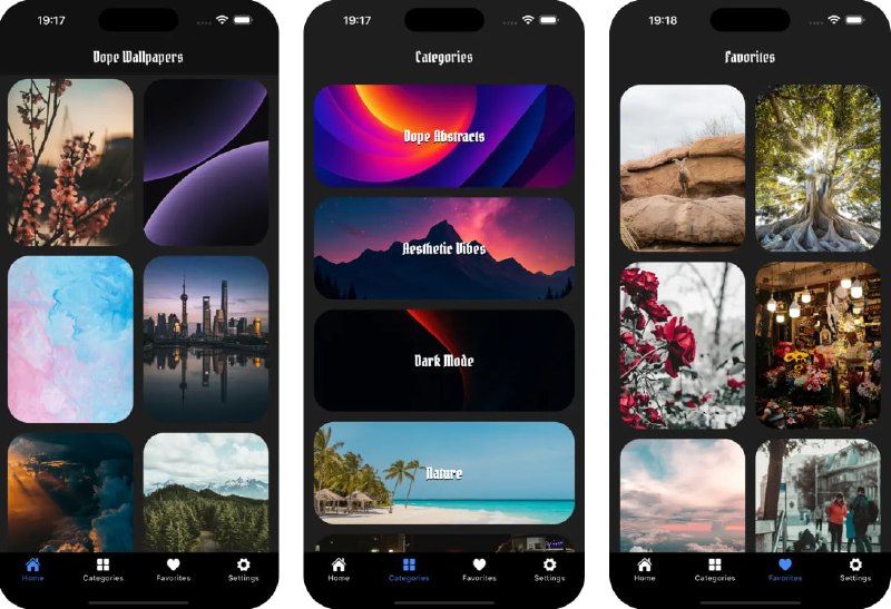  #应用限免  软件名称：Dope Wallpapers 4K: HD Wallpic  支持平台：#iOS 13.0+  软件价格：￥8.00 -> ¥0.00   软件简介：一款高清4K壁纸应用，涵盖都市艺术、暗黑美学、街头时尚等多种潮流风格，让你轻松个性化主屏幕与锁屏