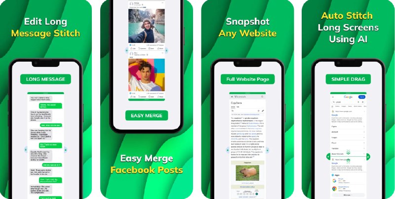  #应用限免  软件名称：Photo Stitch  支持平台：#iOS 15+  软件价格：￥22.00 -> ¥0.00  软件简介：将多张照片与截图快速拼接为一张无缝长图的工具