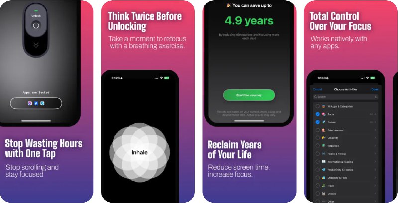  #应用限免  软件名称：Slice: Screen Time & App Locks  支持平台：#iOS 17.0+  软件价格：内购限免  软件简介：一款帮助您管理屏幕使用时间、设定应用使用限制的工具