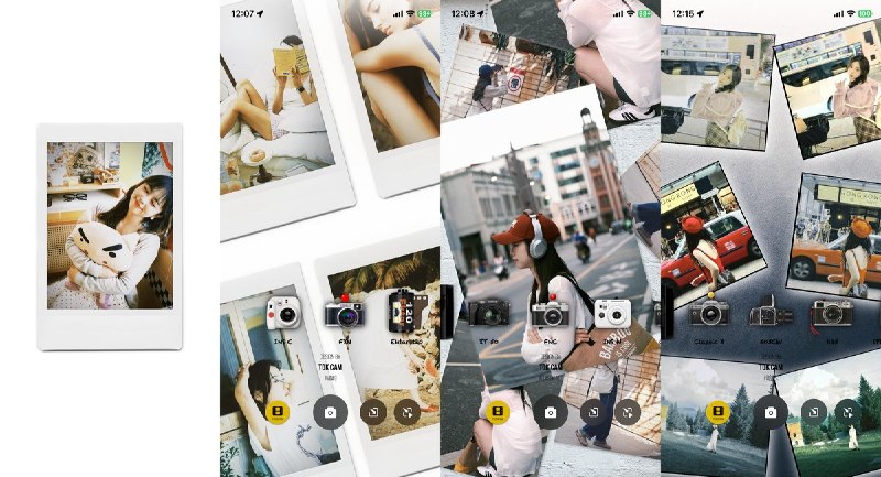  #应用限免  软件名称：TOK CAM 拍立得 - 你的 CCD 和复古胶片相机  支持平台：#iOS 11.2+  软件价格：内购限免  软件简介：一款复古胶片相机应用，内置 43 款拍立得、CCD 和胶片机模拟，支持美颜调节、边框切换、双重曝光、多种镜头效果等玩法