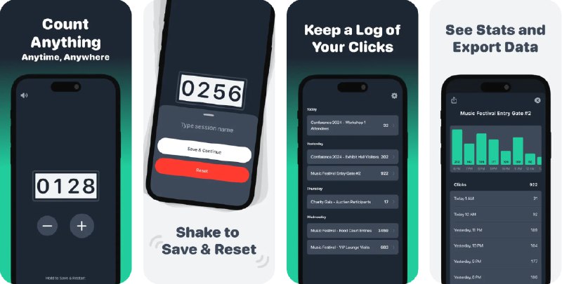  #应用限免  软件名称：Clicker Counter by Clicker  支持平台：#iOS 15.0+  软件价格：内购限免  软件简介：一款计数器应用