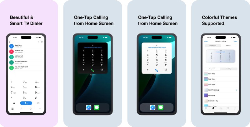  #应用限免  软件名称：Magic Dialer Pro  支持平台：#iOS 15.6+  软件价格：¥22.00 -> ¥0.00  软件简介：一款拨号工具，它支持主屏幕小组件快速拨号和常用联系人一键直拨，提供智能 T9 搜索，输入姓名或号码即可秒速查找联系人