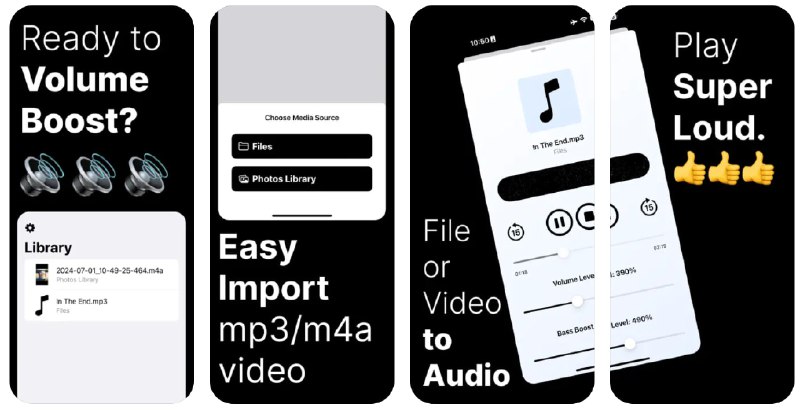 #应用限免  软件名称：LOUDER: AI Volume Booster  支持平台：#iOS 16.0+  软件价格：内购限免  软件简介：一款音频增强应用，可以提升低音量音频和视频文件的音质，通过放大声音来改善听觉体验