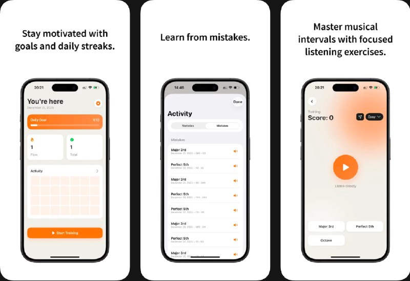  #应用限免  软件名称：Just A 2nd  支持平台：#iOS 18.6+  软件价格：内购限免  软件简介：一款口袋式听力训练工具，帮助你在几秒钟的碎片时间里提升乐感和音感