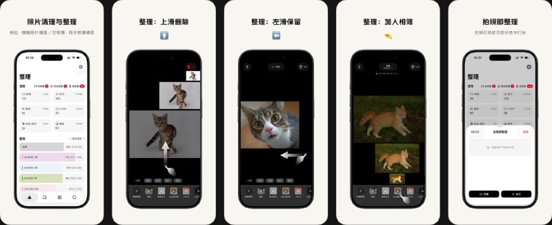  #应用限免  软件名称：留下照片  支持平台：#iOS 17.6+  软件价格：内购限免  软件简介：一款本地照片管理工具，用相簿和标签快速整理照片，支持拍照自动归类