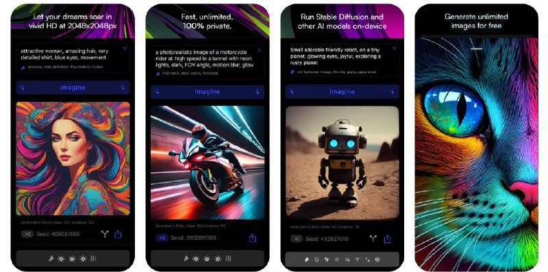  #应用限免  软件名称：Sogni - AI Art Generator  支持平台：#iOS 17.0+ #macOS 14.0+  软件价格：¥128.00 -> ¥0.00  软件简介：一款强大的人工智能媒体生成器，让您将想象力转化为高清图像和视频