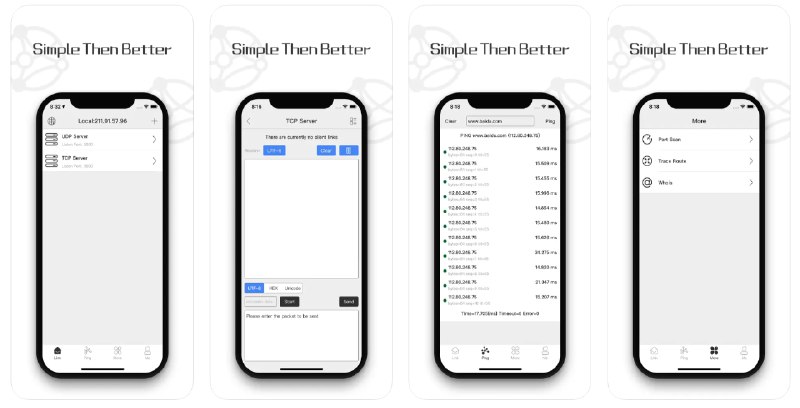  #应用限免  软件名称：TCP UDP Ping Socket 网络 调试 工具  支持平台：#iOS 12.1+ #macOS 10.12+  软件价格：¥6.00 -> ¥0.00  软件简介：一款网络调试工具，支持 TCP、UDP、Ping 和 Socket 连接