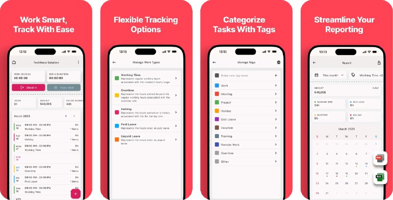  #应用限免  软件名称：HoursTracker & TimeTracker  支持平台：#iOS 15.3+  软件价格：内购限免  软件简介：一款高效的时间管理应用，帮助您轻松记录工作时长、管理时间表并提升工作效率