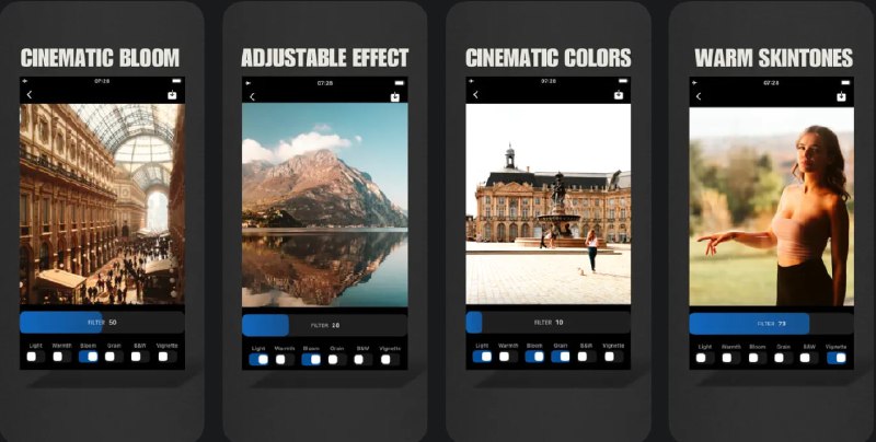  #应用限免  软件名称：Anidram  支持平台：#iOS  18.0+   软件价格：¥38.00 -> ¥0.00  软件简介：一款仅850KB的极简照片编辑应用，可以使手机拍摄的照片呈现出真实相机摄影般的经典效果，您可以调整滤镜强度及使用直观的五个编辑工具来编辑照片，支持一键还原原图