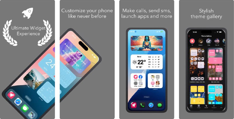  #应用限免  软件名称：Magic Launcher Pro Widgets  支持平台：#iOS 17.6+  软件价格：¥28.00 -> ¥0.00  软件简介：一款应用启动器，能够在“今天”窗口中快速启动应用和快捷操作，您可以自定义图标大小、文字和形状，增加个人化的启动器版式，还支持电话、短信、FaceTime、WhatsApp等快速通讯操作
