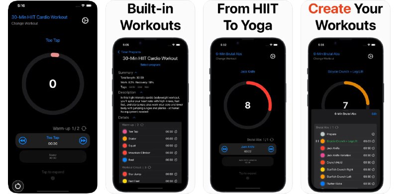  #应用限免  软件名称：WOD Timer Pro Max Ultra  支持平台：#iOS 15.0+  软件价格：内购限免  软件简介：一款帮助您进行间歇训练的健身应用