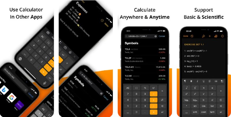  #应用限免  软件名称：Calculator Keyboard - Calku  支持平台：#iOS 14.0+  软件价格：内购限免  软件简介：可将您的键盘变成一个便捷的计算器的应用，让您可随时在输入栏进行快速计算而无需切换应用