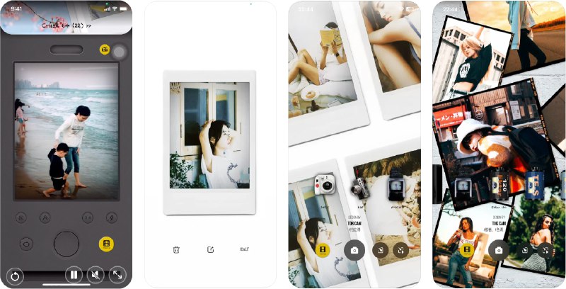  #应用限免  软件名称：TOK CAM - 你的拍立得和复古胶片相机  支持平台：#iOS 10.0+  软件价格：¥60.00 -> ¥0.00（内购也限免）  软件简介：一款相机应用，提供40多种相机和胶卷选项，让您一键还原真实的胶卷拍摄体验，无需复杂的后期编辑，非常适合喜欢复古胶卷拍摄效果的用户使用