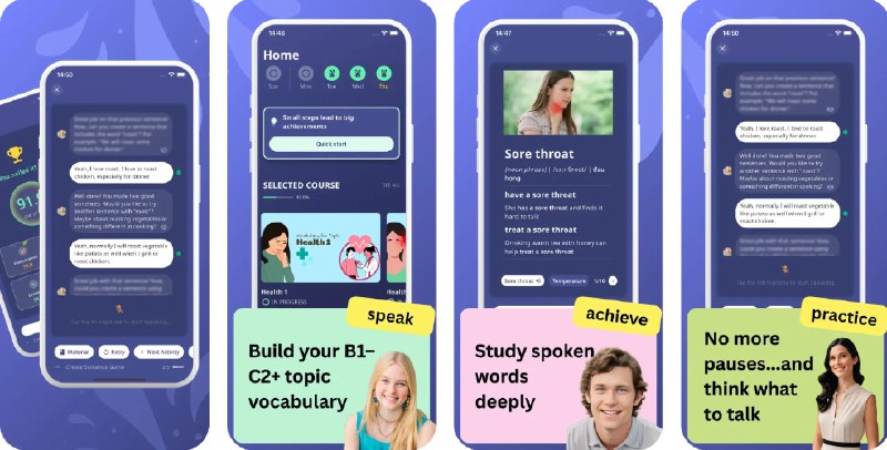 #应用限免  软件名称：Learn English Conversation AI  支持平台：#iOS 12.0+  软件价格：内购限免（profile界面下滑-promo code输入 reddit 即可弹出内购，注意不要点到试用）  软件简介：一款通过与智能AI伙伴实时对话，帮助您流利自然地说英语的学习工具