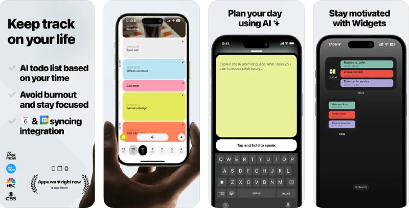  #应用限免  软件名称：Tjime: Calendar & Planner  支持平台：#iOS 15.0+  软件价格：内购限免（走完引导后关闭第一个内购界面，进入主页会弹出免费，或是点击Go Pro弹出）  软件简介：一款高效的日程管理应用，帮助您有效组织日常任务和安排
