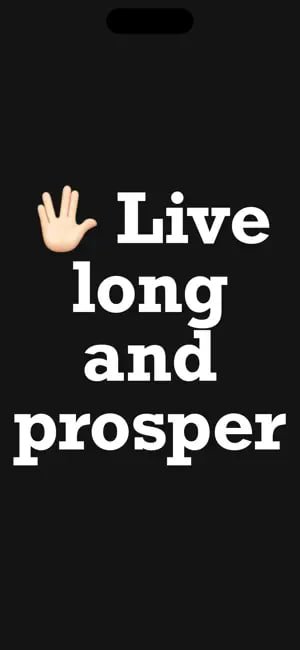  #优质应用  软件名称：Make It Big  支持平台：#iOS 14.0+  软件价格：免费  软件简介：一款支持 iPhone、iPad 的大字显示应用，你输入什么字，它就显示什么字，很大，占满屏幕