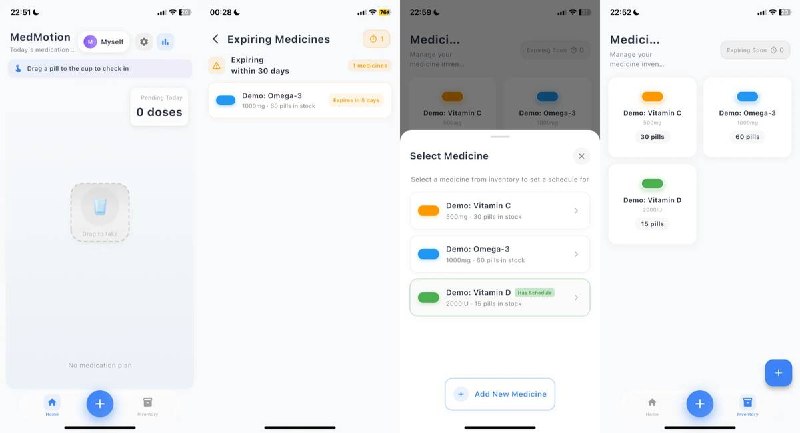  #应用限免  软件名称：灵动药盒 - 吃药提醒与药品管理  支持平台：#iOS 13.0+  软件价格：￥22.00 -> ¥0.00  软件简介：一款个人与家庭药品管理的智能应用，支持智能服药提醒（饭前/饭后智能追问）、家庭多成员管理、药品库存与过期预警、服药统计日历