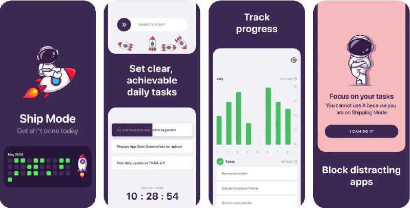  #应用限免  软件名称：番茄todo & work log by ShipMode  支持平台：#iOS 16.2+  软件价格：内购限免  软件简介：一款专为独立开发者设计的任务管理工具，帮助更快地发布应用或创业项目