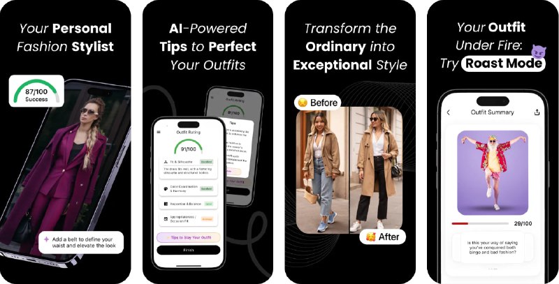  #应用限免  软件名称：Style Up AI: Outfit ratings  支持平台：#iOS 13.0+  软件价格：内购限免  软件简介：一款AI时尚造型师应用，帮助您提升穿搭水平