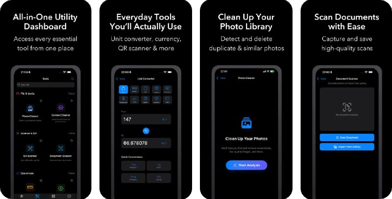  #应用限免  软件名称：MagicKit - AI Smart Tools  支持平台：#iOS 17.6+  软件价格：￥28.00 -> ¥0.00  软件简介：一款多合一智能工具箱应用，为你的设备监控、性能优化、日常测量和生活便利提供一站式解决方案