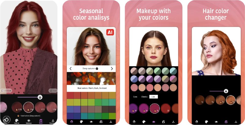  #应用限免  软件名称：Seasonal Color Analysis  支持平台：#iOS 14.0+  软件价格：内购限免  软件简介：一款个人AI购物助手和色彩风格顾问应用