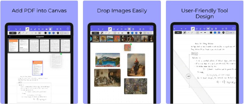  #应用限免  软件名称：Fullnotes: Infinite Canvas,PDF  支持平台：#iPadOS 17.0+  软件价格：内购限免  软件简介：一款无限画布的应用，提供了无尽的空间用于书写、绘图和组织