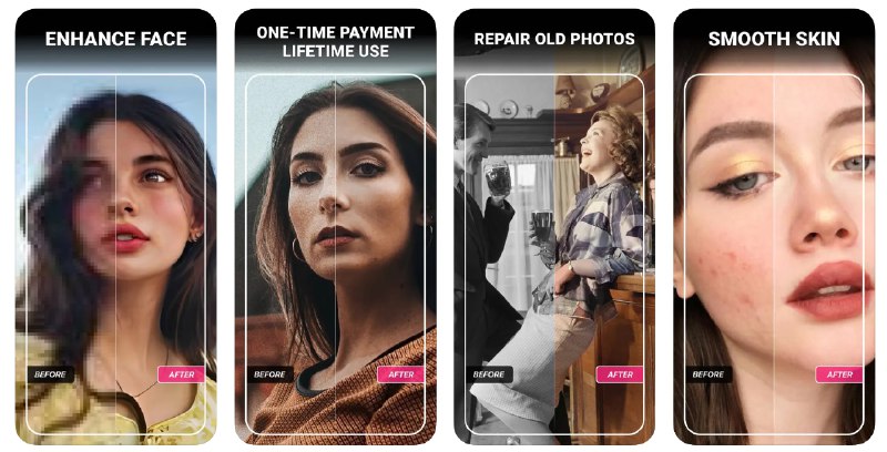  #应用限免  软件名称：美丽照片 - AI照片修复  支持平台：#iOS 15.0+  软件价格：¥22.00 -> ¥0.00  软件简介：一款利用人工智能技术来修复照片的应用，可以去除模糊、黑白照片上色、提高分辨率、恢复暗部细节等
