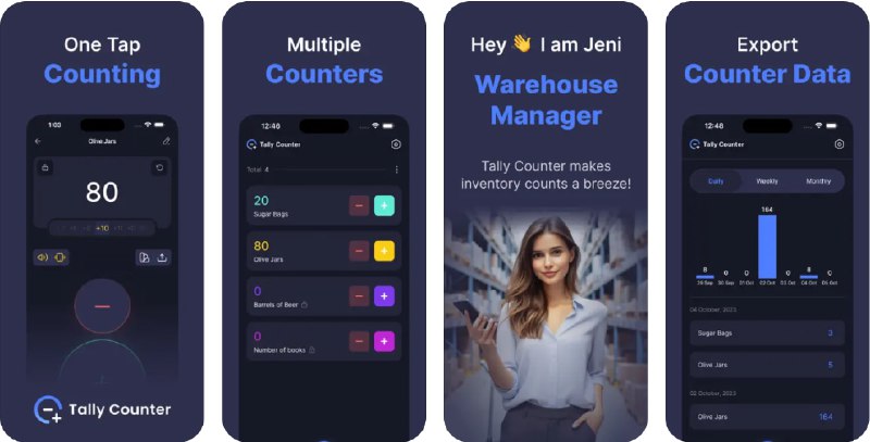  #应用限免  软件名称：计数器, 记数器, 计数  支持平台：#iOS 15.0+  软件价格：内购限免  软件简介：一款简单易用的计数应用，适用于记录物品、任务、库存和得分等