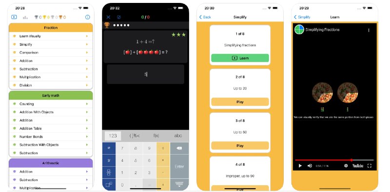  #应用限免  软件名称：Unlimited Math Problems  支持平台：#iOS 13.0+  软件价格：¥22.00 -> ¥0.00  软件简介：一款为数学初学者设计的应用，该应用生成各种数学问题，涵盖算术、分数、数论、小数和三角学等多个主题