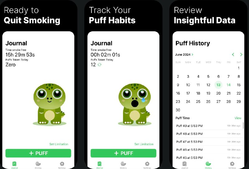  #应用限免  软件名称：Quit Smoking - No Smoke  支持平台：#iOS 16.0+  软件价格：内购限免  软件简介：一款帮助戒烟的应用