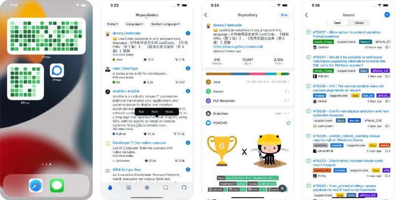  #优惠活动  软件名称：PPHub For GitHub - 开发者必备  支持平台：#iOS 15.0+  软件价格：¥12.00 -> ¥6.00  软件简介：一款GitHub的第三方移动客户端应用
