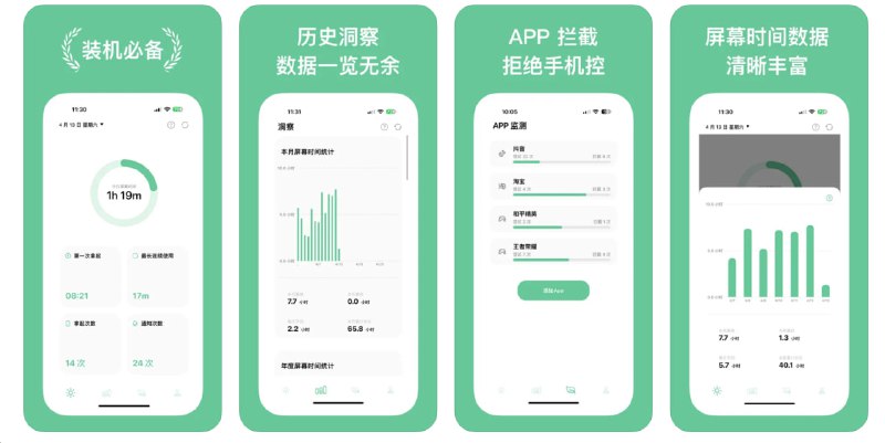  #应用限免  软件名称：屏幕时间管理 - 屏幕使用时间，拒绝手机控  支持平台：#iOS 16.0+  软件价格：内购限免（设置界面—点击邀请码—输入888弹出内购限免）  软件简介：一款帮助您控制手机使用时间、提高自律能力的工具