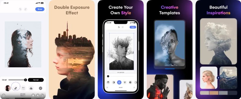  #应用限免  软件名称：Blend Photos  支持平台：#iOS 15.0+  软件价格：内购限免  软件简介：一款创意图片混合编辑应用，提供多种混合编辑模板和AI智能技术，可自动移除对象背景、添加创意滤镜和叠加效果，支持高级混合模式调整、形状蒙版、渐变混合等功能，能够快速制作专业级混合艺术作品