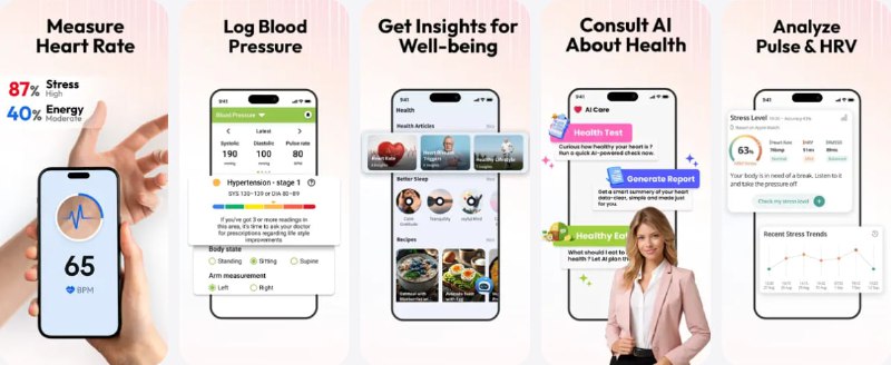  #应用限免  软件名称：心率监测器 - 心跳  支持平台：#iOS 14.0+  软件价格：内购限免（注意：点击订阅界面上方有个透明的lifetime选项-continue，不要点击 try free）  软件简介：一款综合性健康监测应用，可实时检测血压和脉搏，跟踪压力、监测心脏健康