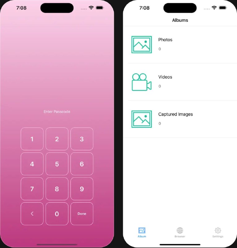  #应用限免  软件名称：Secret Vault Pro - Hide photos  支持平台：#iOS 15.6+  软件价格：￥38.00 -> ¥0.00  软件简介：一款将界面伪装成计算器的私密保险箱工具，输入正确密码即可进入隐藏空间，用于加密保存照片和视频，并提供无痕私密浏览器功能