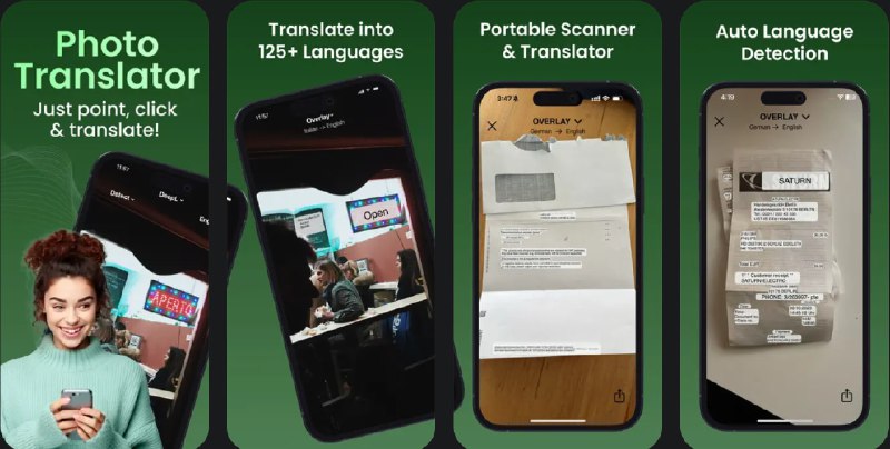 #应用限免  软件名称：Image, Picture Translator :WIS  支持平台：#iOS 16.0+  软件价格：内购限免（拍摄界面点击What it  Say—点击Translate with DeepL弹出内购界面，设置界面的内购只有试用）  软件简介：一款易于使用的相机翻译应用程序，您可以通过相机快速翻译图片，试用了一下几乎是秒出结果，翻译后的文本可以保存到手机上，方便随时使用或分享给朋友