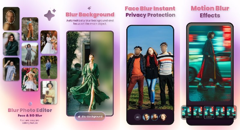  #应用限免  软件名称：Blur Photo Editor: Face & BG  支持平台：#iOS 17.0+  软件价格：内购限免  软件简介：一款 AI 照片模糊编辑器，支持人脸自动识别模糊、背景虚化（DSLR 景深效果）、选择性模糊、高斯 / 马赛克 / 毛玻璃等多种模糊样式，内置 100 + 滤镜与基础编辑工具