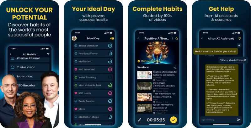  #应用限免  软件名称：Habit Tracker - Successly  支持平台：#iOS 14.0+  软件价格：内购限免（代理环境）  软件简介：一个帮助您培养日常习惯、实现目标和发挥潜力的应用