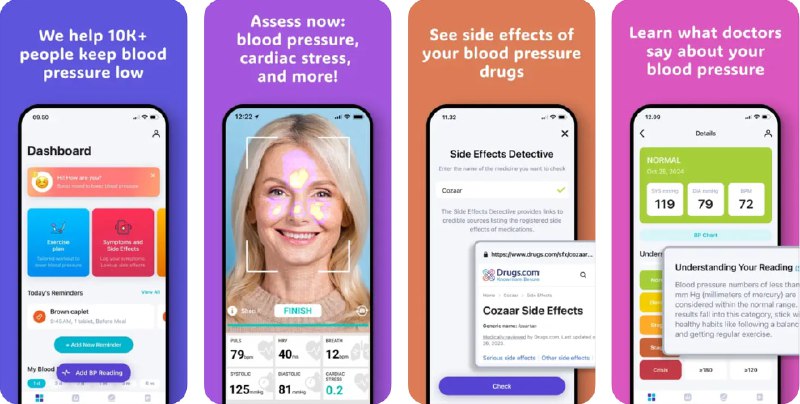  #应用限免  软件名称：Heartery Blood Pressure Health  支持平台：#iOS 13.4+  软件价格：内购限免（走完基础设置步骤自动弹出内购界面，就是步骤有点冗长）  软件简介：一款应对高血压的应用，提供多种功能以帮助用户管理心脏健康