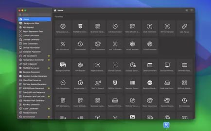  #优质应用   软件名称：DevHub  支持平台：#macOS  软件价格：仅赞助  软件简介：一个程序员离线工具合集，提供了丰富的功能和工具，方便程序员进行开发工作