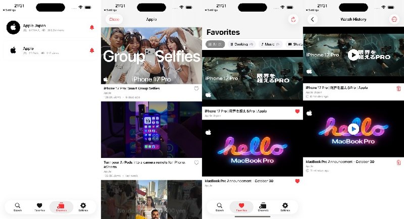  #应用限免 软件名称：MyTubeSync 支持平台：#iOS 17.6+ 软件价格：免费 软件简介：YouTube 视频收藏与分类工具，支持关键词搜索、一键收藏、自定义分类和自动观看记录，并可通过 iCloud 同步数据，方便把教程、音乐等内容分门别类保存