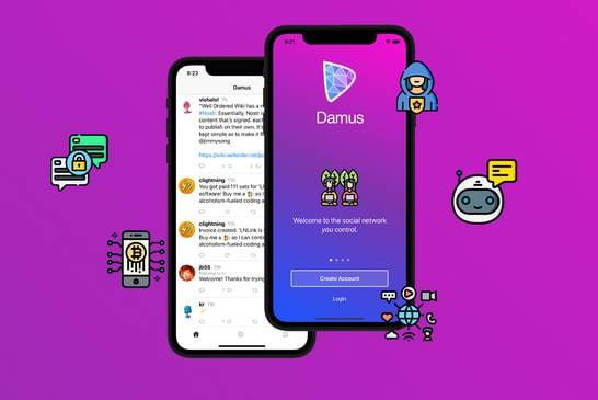   软件名称：Damus  软件功能：社交  支持平台：#iOS  软件简介：一款基于去中心化社交协议 Nostr 的社交产品