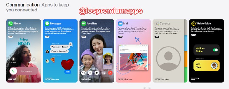   网站名称：Apps by Apple  网站功能：苹果系应用程序  网站简介：苹果家的网站，可以查看苹果所有的应用程序